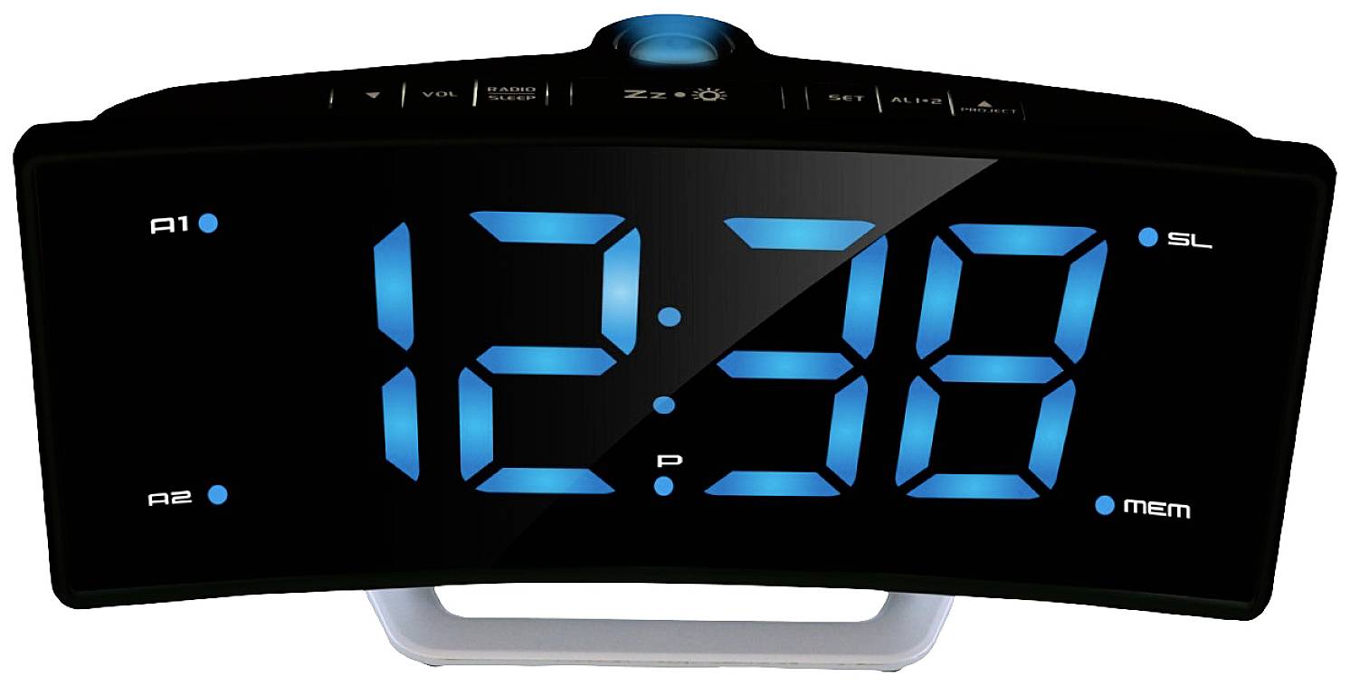 Roxx CR 302P Radiowecker UKW USB Akku-Ladefunktion, Weckfunktion Schwarz