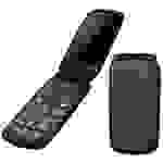 Roxx MP 400 Téléphone portable à clapet pour séniors Touche SOS noir