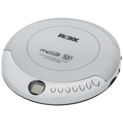 Roxx PCD 501 Tragbarer CD-Player CD, MP3 Silber
