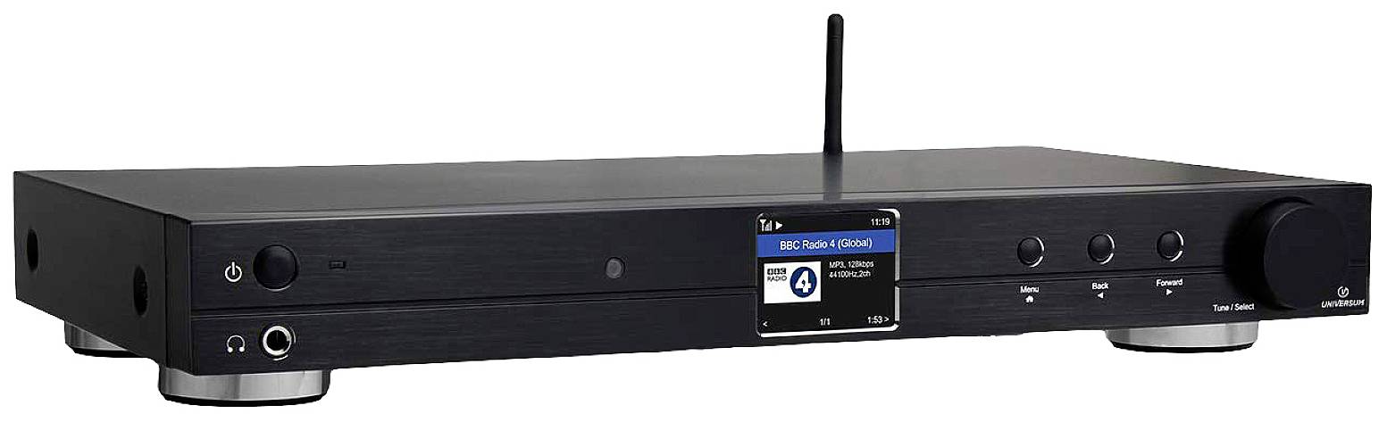 UNIVERSUM IR 500-21 Internet Tischradio Internet, DAB+, UKW Bluetooth®, WLAN, Internetradio Inkl. Fernbedienung, Weckfunktion