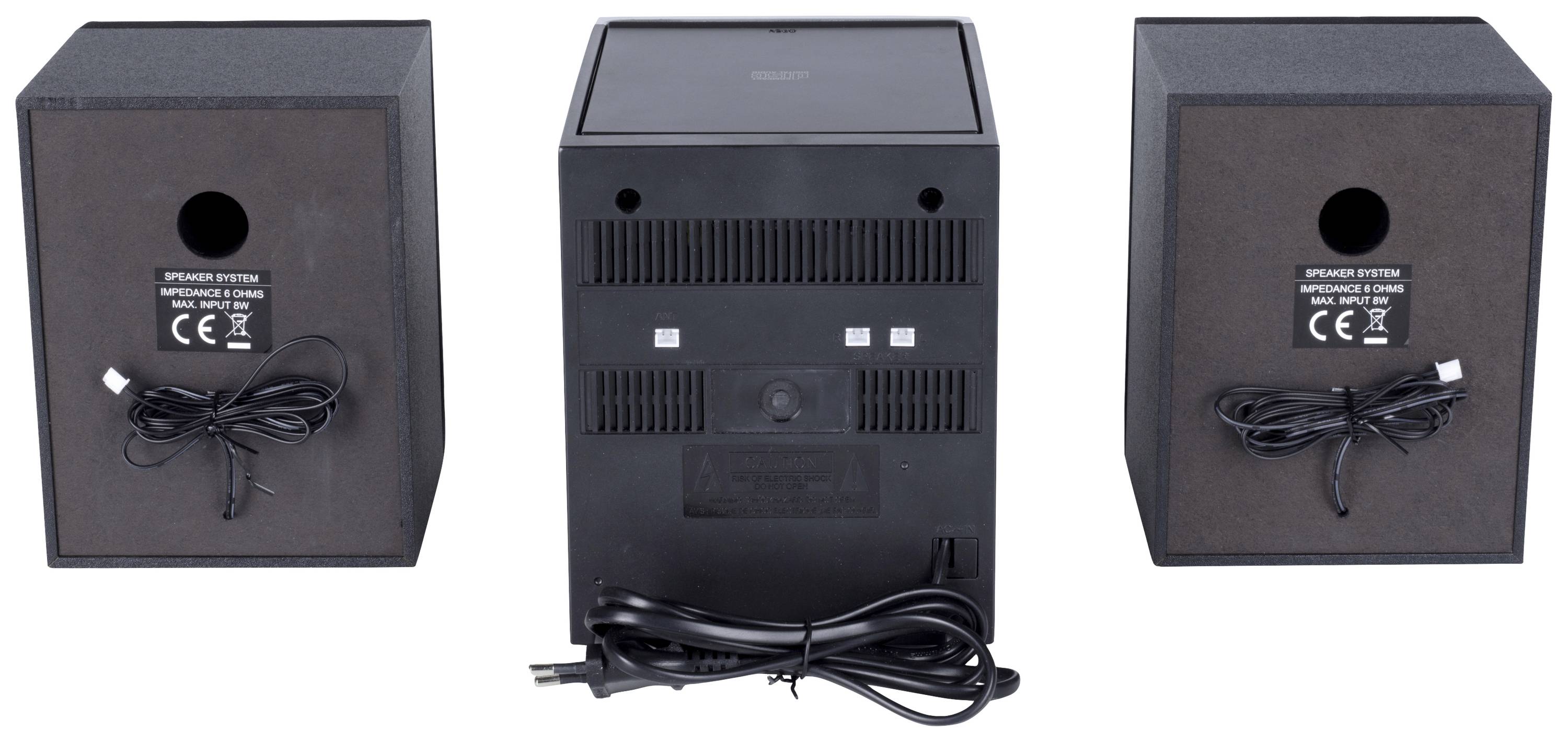 UNIVERSUM MS 300-21 Stereoanlage AUX, Bluetooth®, CD, DAB+, UKW, USB, Akku-Ladefunktion, Inkl. Fern