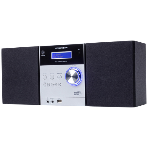 UNIVERSUM MS 300-21 Stereoanlage AUX, Bluetooth®, CD, DAB+, UKW, USB, Akku-Ladefunktion, Inkl. Fern