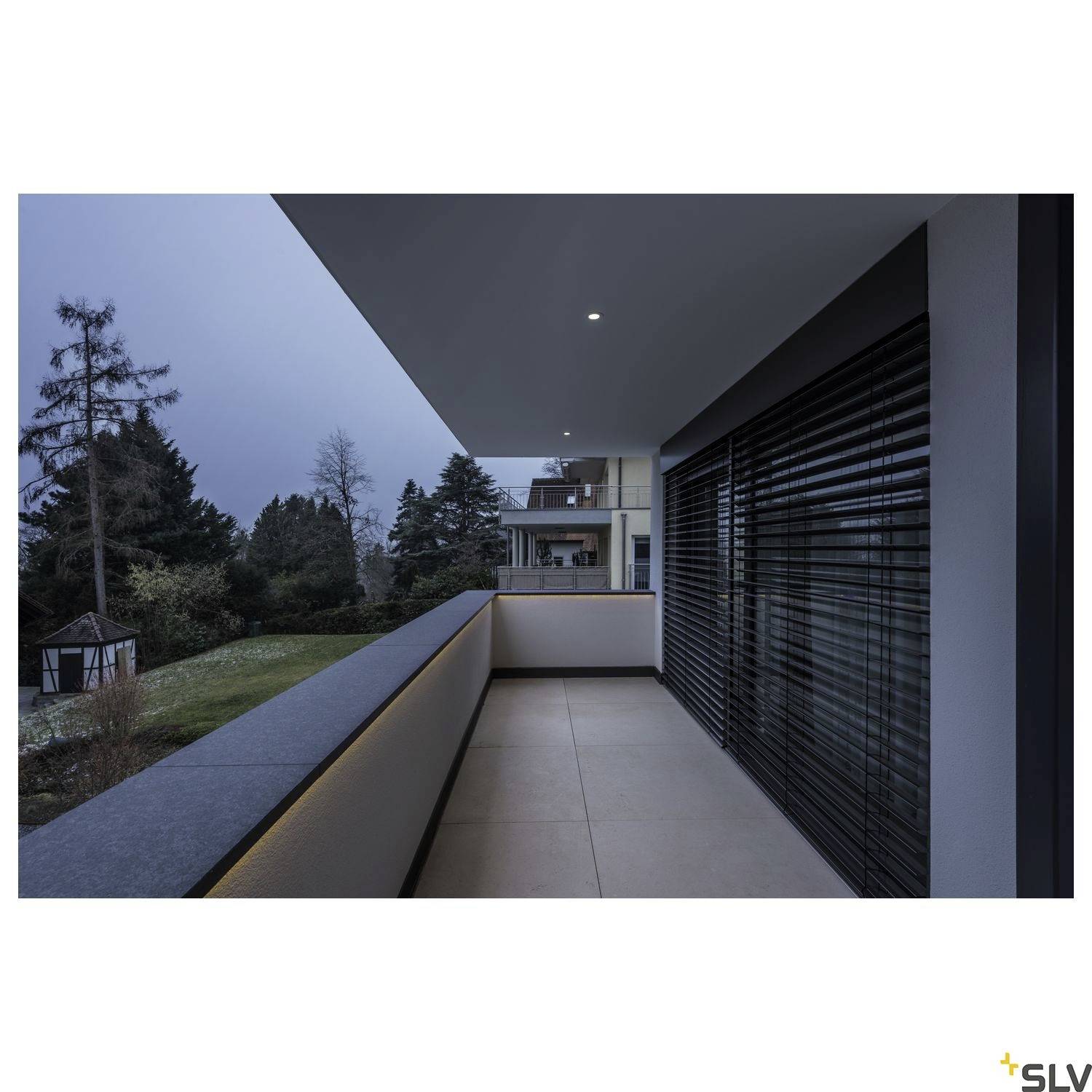 SLV 1001165 DOLIX OUT LED-Einbauleuchte GU10 50W Weiß