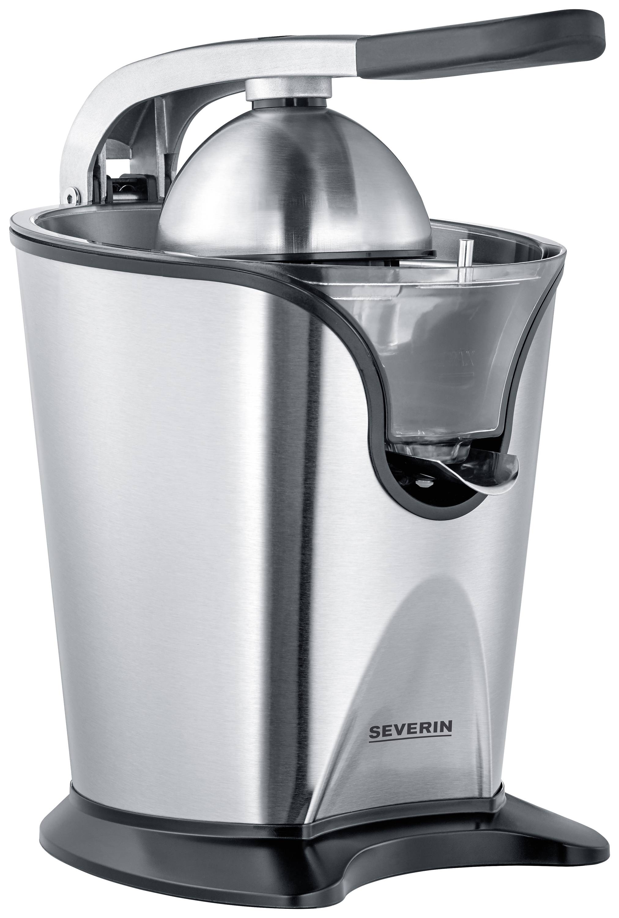 Severin Zitruspresse 3544 160 W Edelstahl, Schwarz