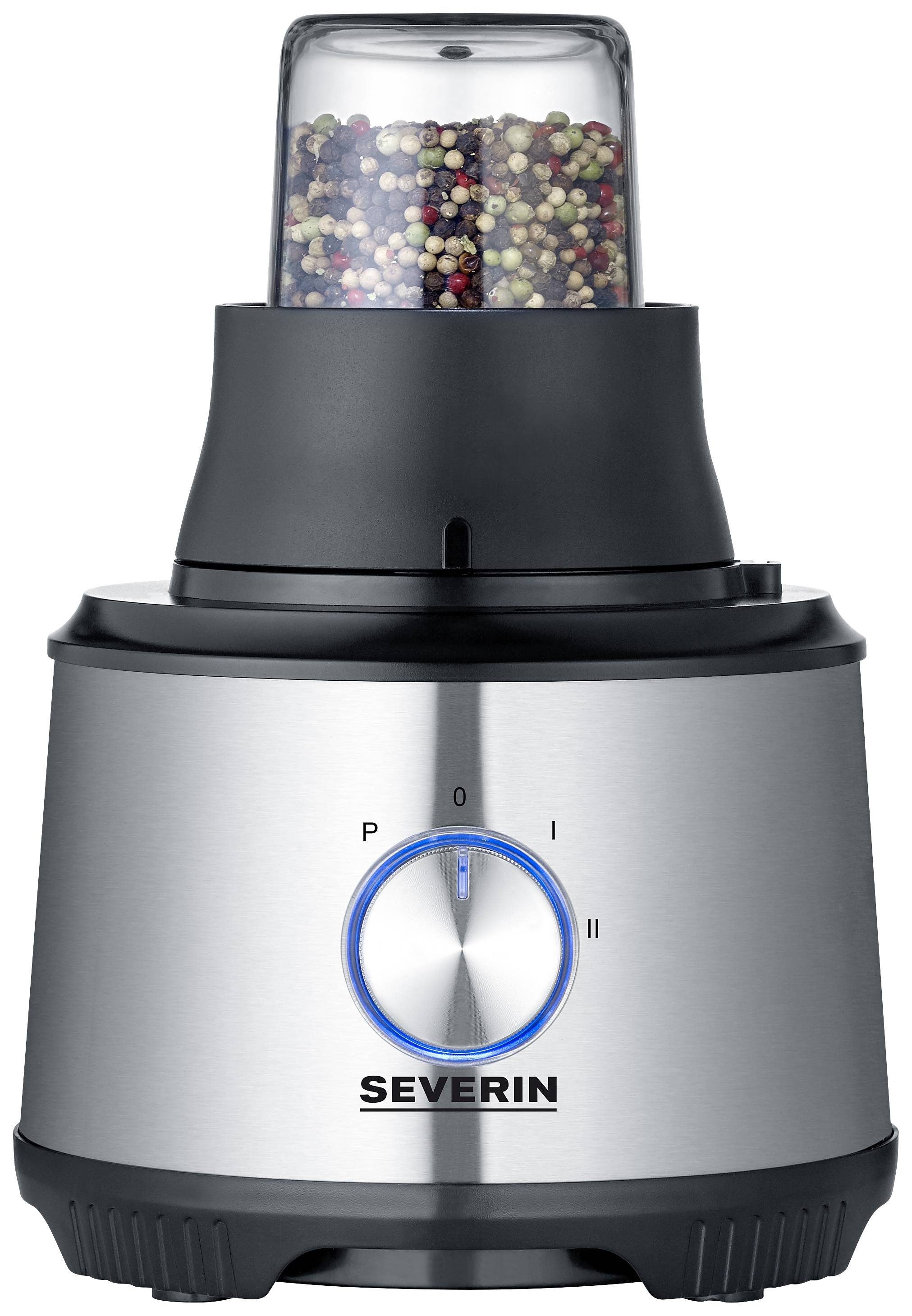 Severin KM 3892 Küchenmaschine 1200W Silber, Schwarz