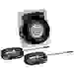 TFA Dostmann 14.1513.01 Grill-Thermometer Alarm, Kabelsensor, Kostenlose App, Überwachung der Kernt