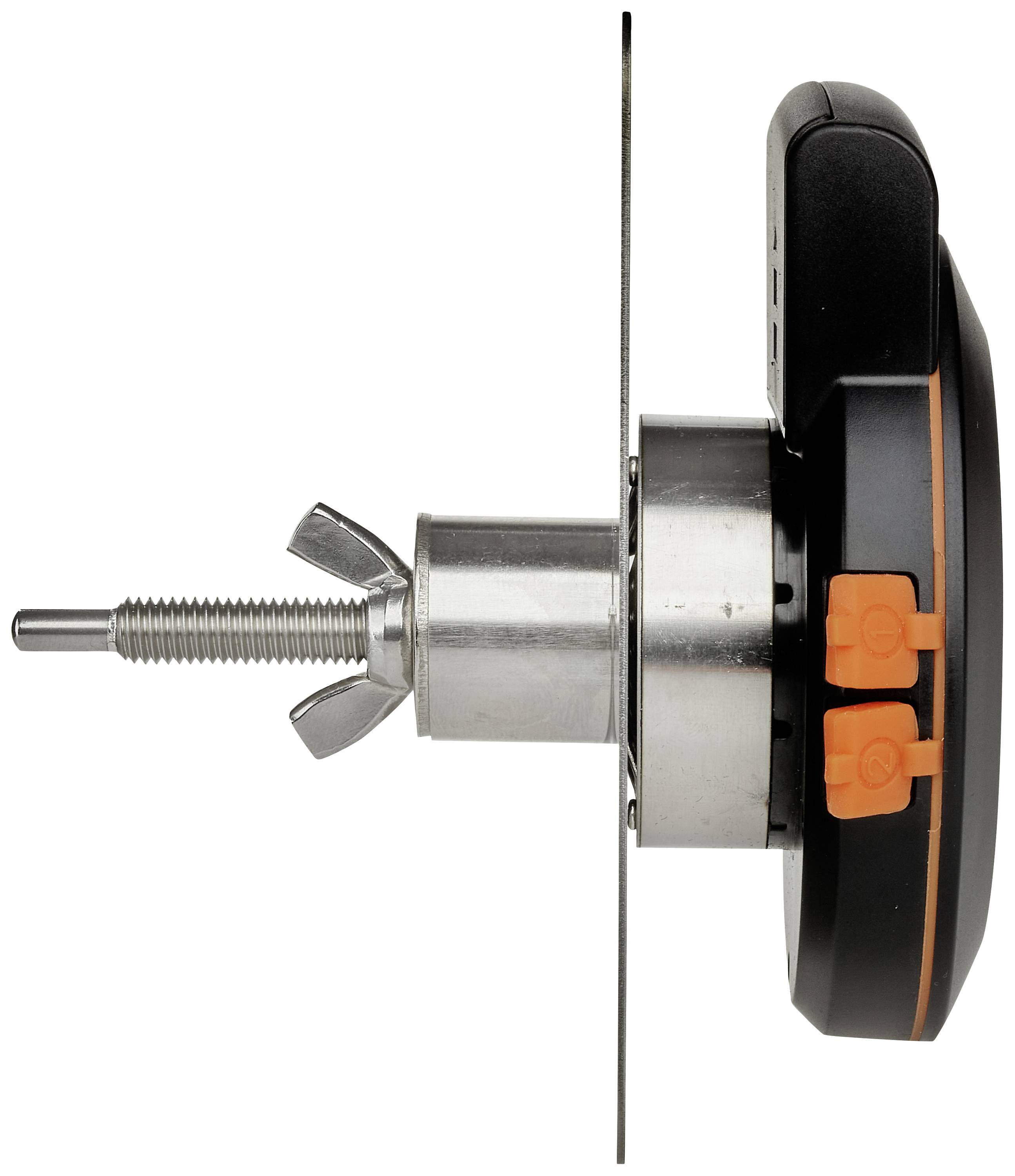 TFA Dostmann 14.1513.01 Grill-Thermometer Alarm, Kabelsensor, Kostenlose App, Überwachung der Kerntemperatur Burger, Rind, Kalb