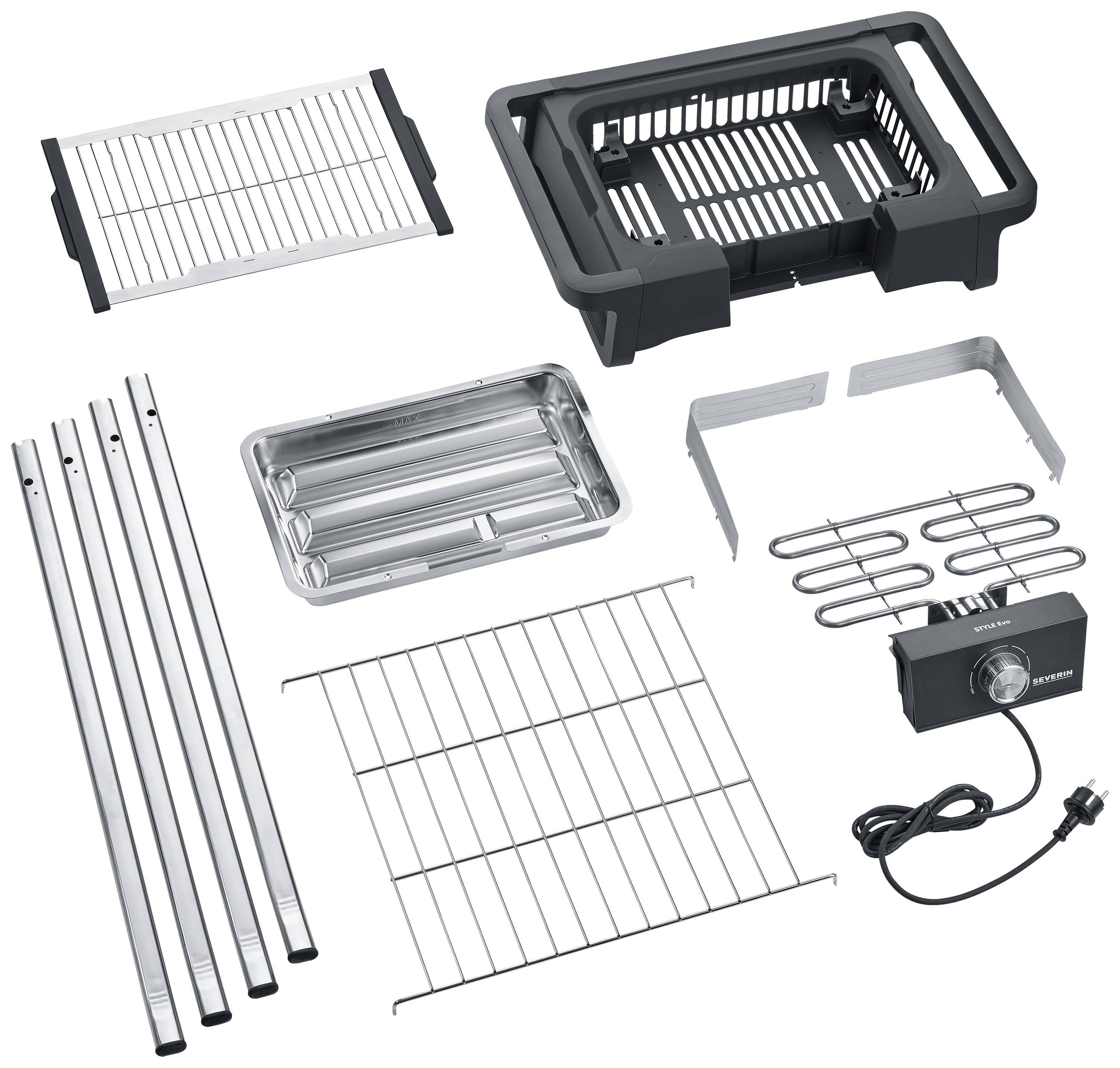 Severin PG 8124 Elektro Grill Schwarz