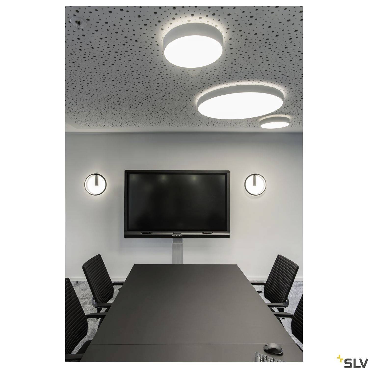 SLV ONE 40 1002915 LED-Wandleuchte LED fest eingebaut 14W Schwarz