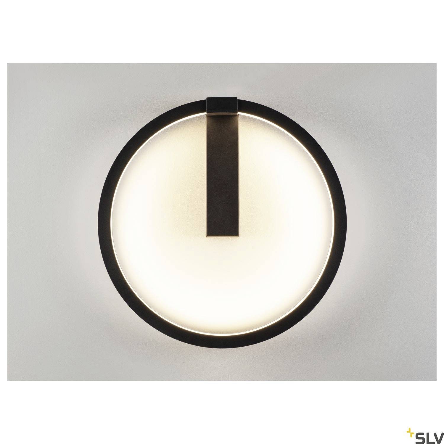 SLV ONE 40 1002915 LED-Wandleuchte LED fest eingebaut 14W Schwarz