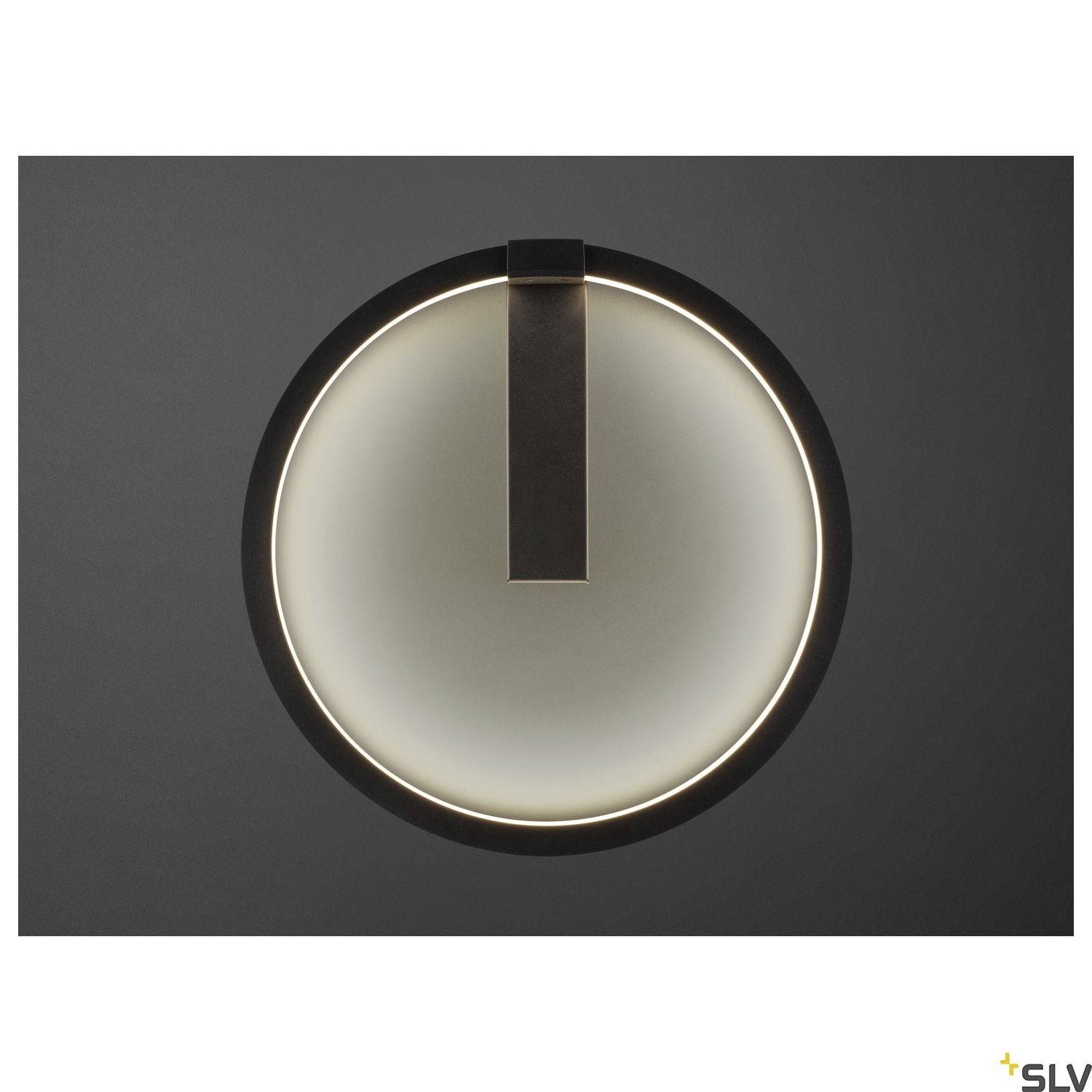 SLV ONE 40 1002915 LED-Wandleuchte LED fest eingebaut 14W Schwarz