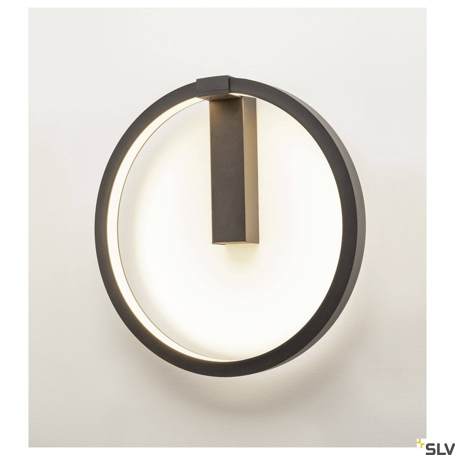 SLV ONE 40 1002915 LED-Wandleuchte LED fest eingebaut 14W Schwarz