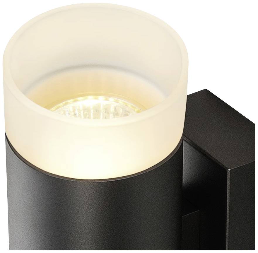SLV ASTINA UP/DOWN 1002933 LED-Wandleuchte GU10 Schwarz