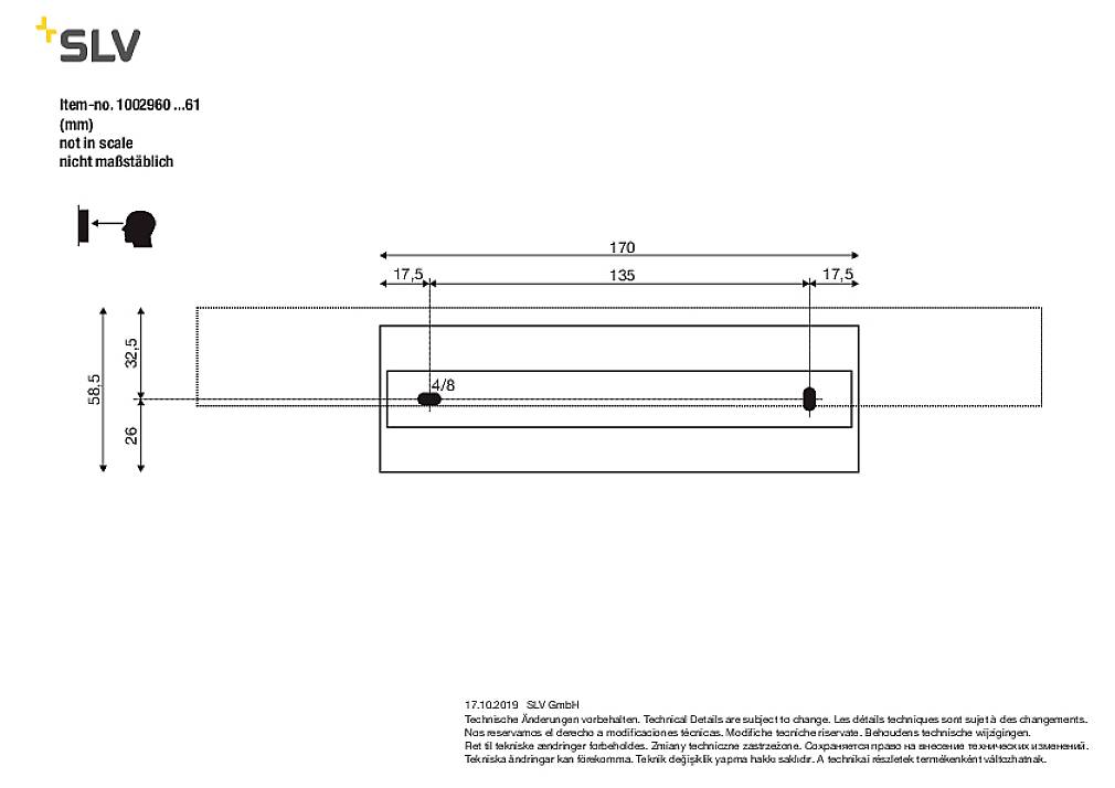 SLV RETRATO 1002960 LED-Wandleuchte LED fest eingebaut 12 W Weiß