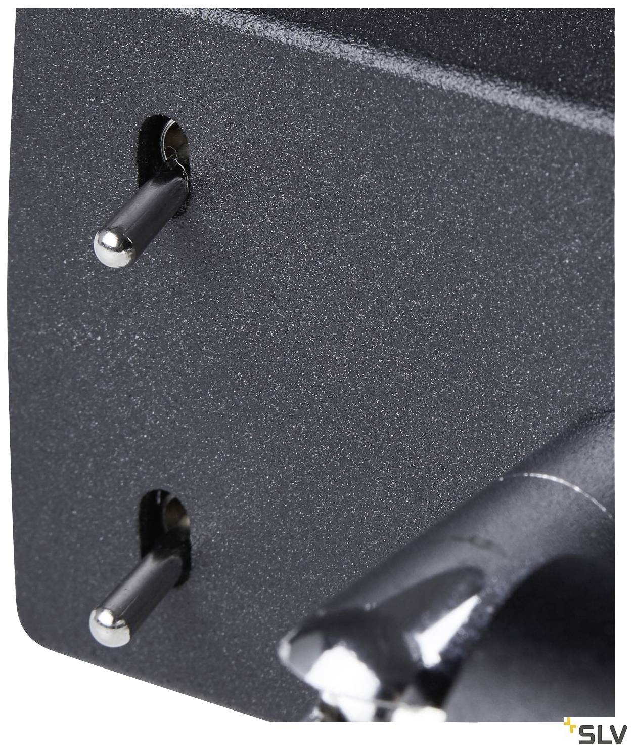 SLV QUADRASS SPOT 1003428 LED-Wandleuchte E27 2W Schwarz