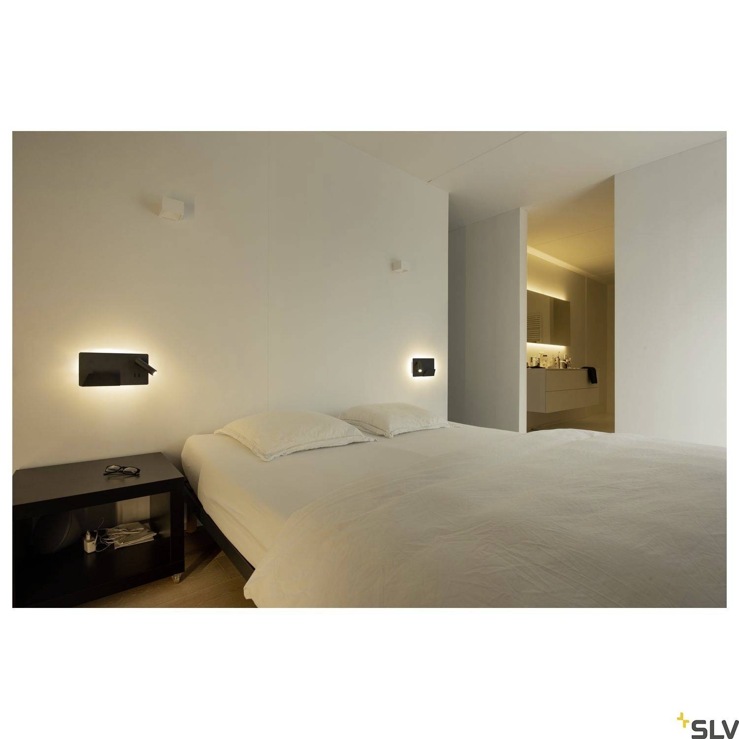 SLV SOMNILA SPOT 1003456 LED-Wandleuchte LED fest eingebaut 13W Schwarz