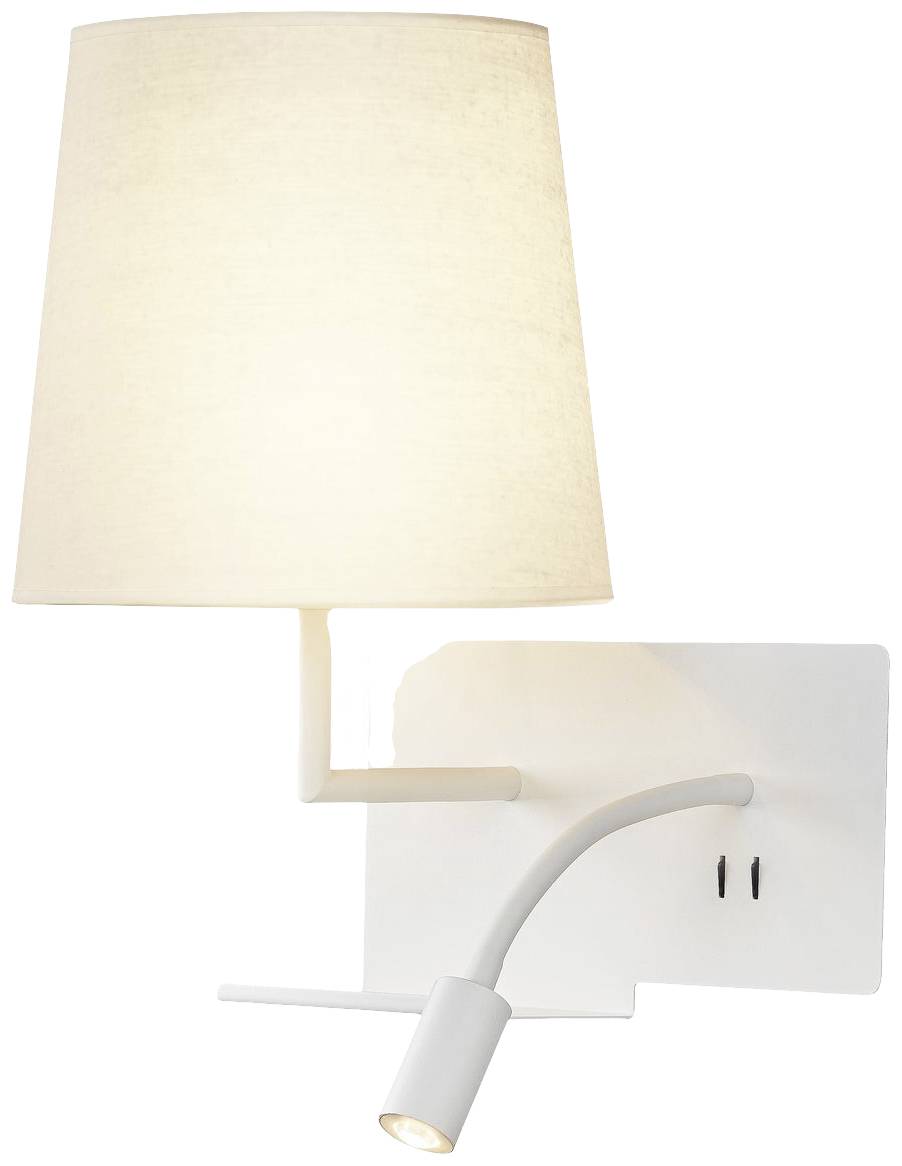 SLV SOMNILA FLEX 1003459 LED-Wandleuchte LED fest eingebaut 40W Weiß