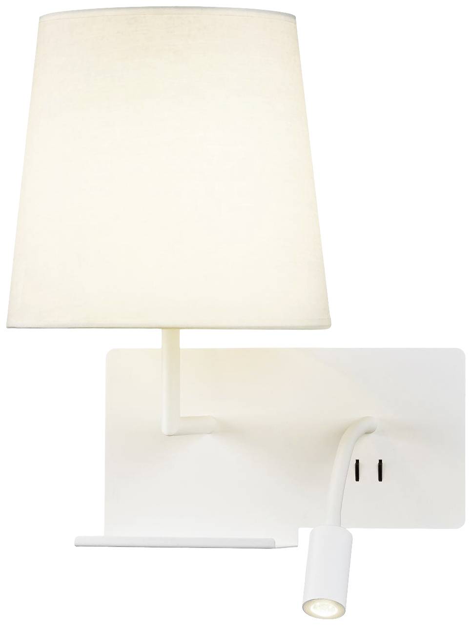 SLV SOMNILA FLEX 1003459 LED-Wandleuchte LED fest eingebaut 40W Weiß