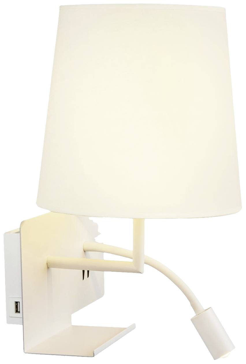 SLV SOMNILA FLEX 1003459 LED-Wandleuchte LED fest eingebaut 40W Weiß