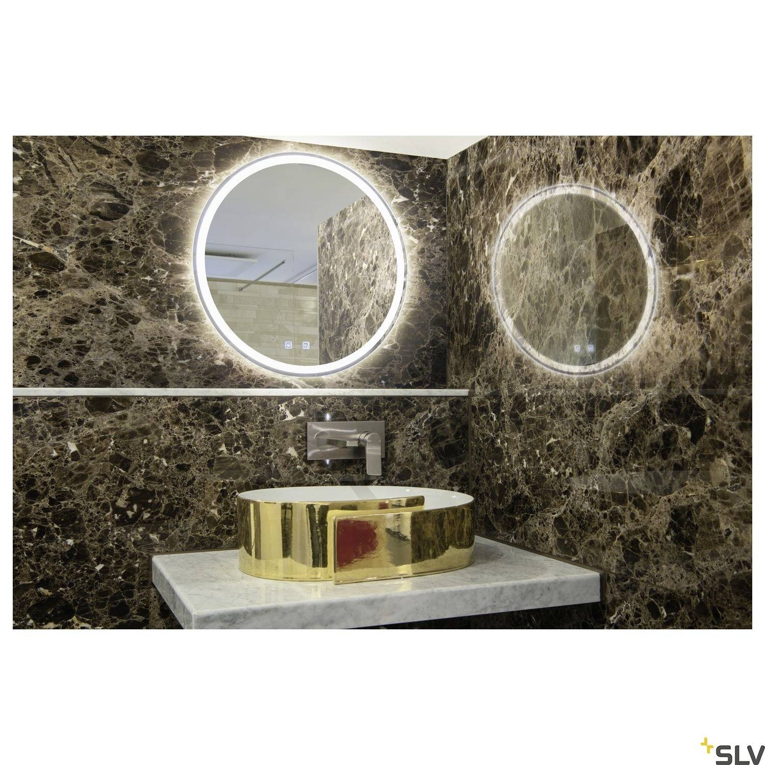 SLV TRUKKO 1004731 LED-Wandleuchte LED fest eingebaut 25W Silber