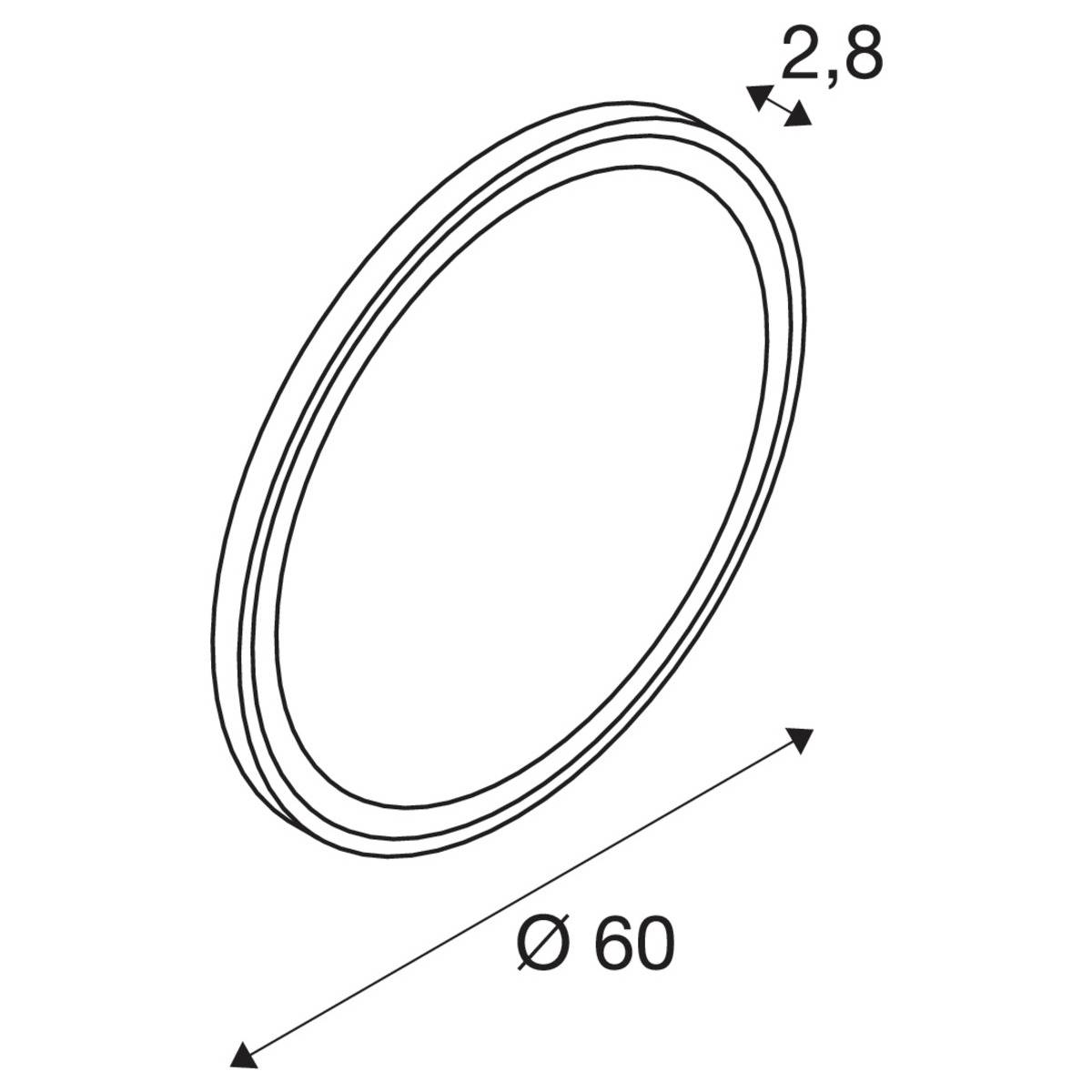 SLV TRUKKO 1004731 LED-Wandleuchte LED fest eingebaut 25W Silber