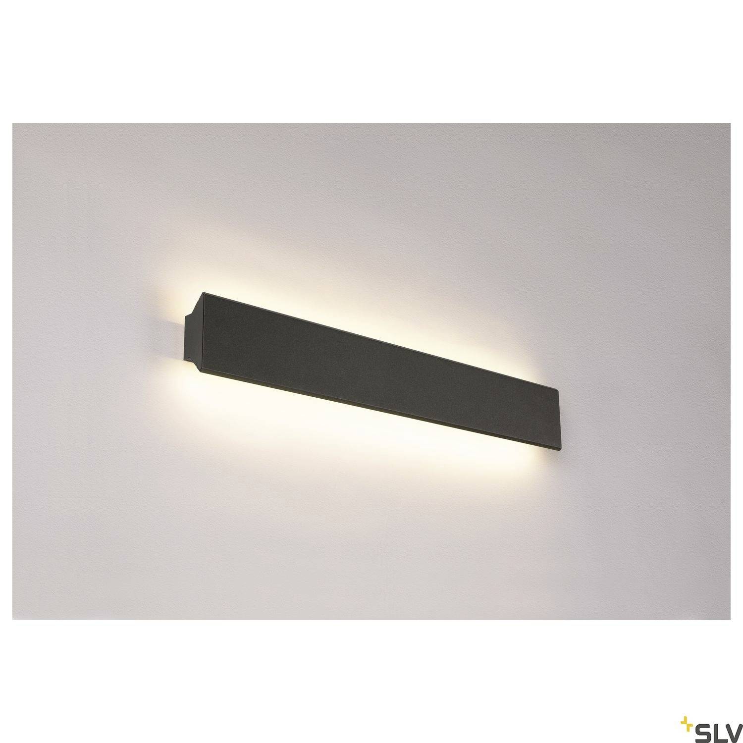 SLV DIRETO 60 1004740 LED-Wandleuchte LED fest eingebaut 14W Schwarz