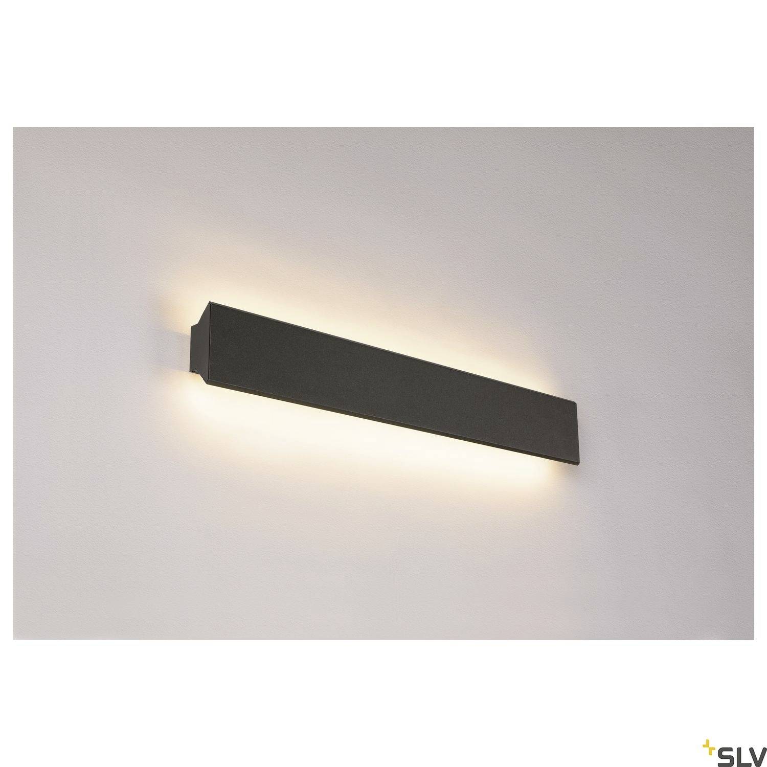 SLV DIRETO 60 1004740 LED-Wandleuchte LED fest eingebaut 14W Schwarz