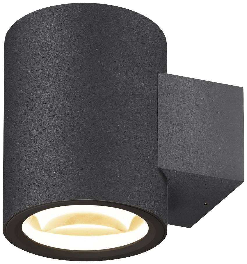 SLV OCULUS UP/DOWN 1004670 LED-Wandleuchte LED fest eingebaut 15W Schwarz