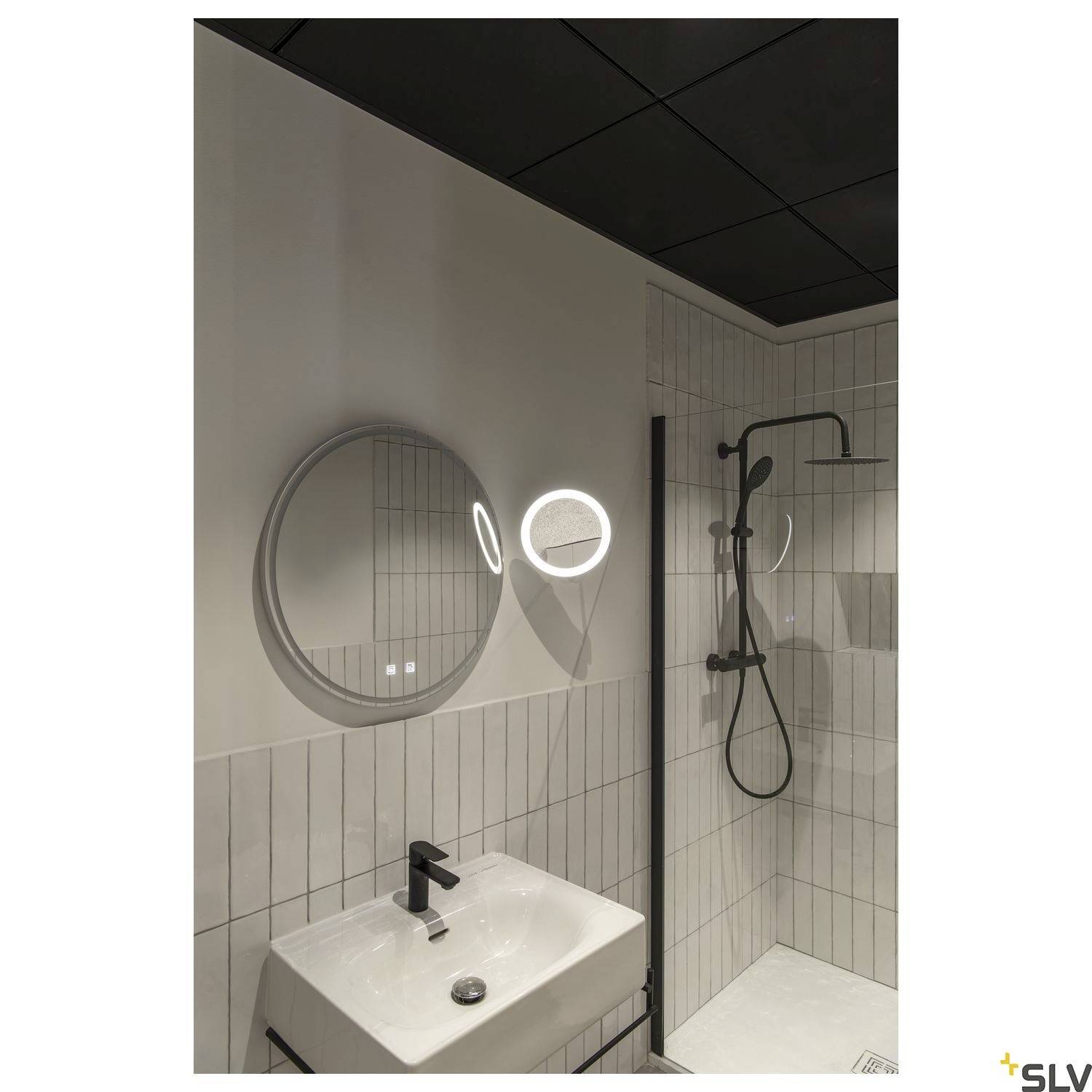 SLV MAGANDA 1004971 LED-Wandleuchte LED fest eingebaut 4.8W Chrom