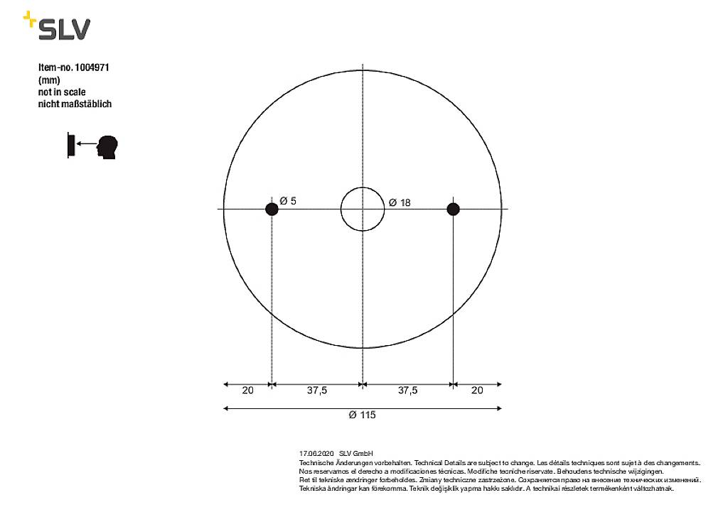 SLV MAGANDA 1004971 LED-Wandleuchte LED fest eingebaut 4.8W Chrom