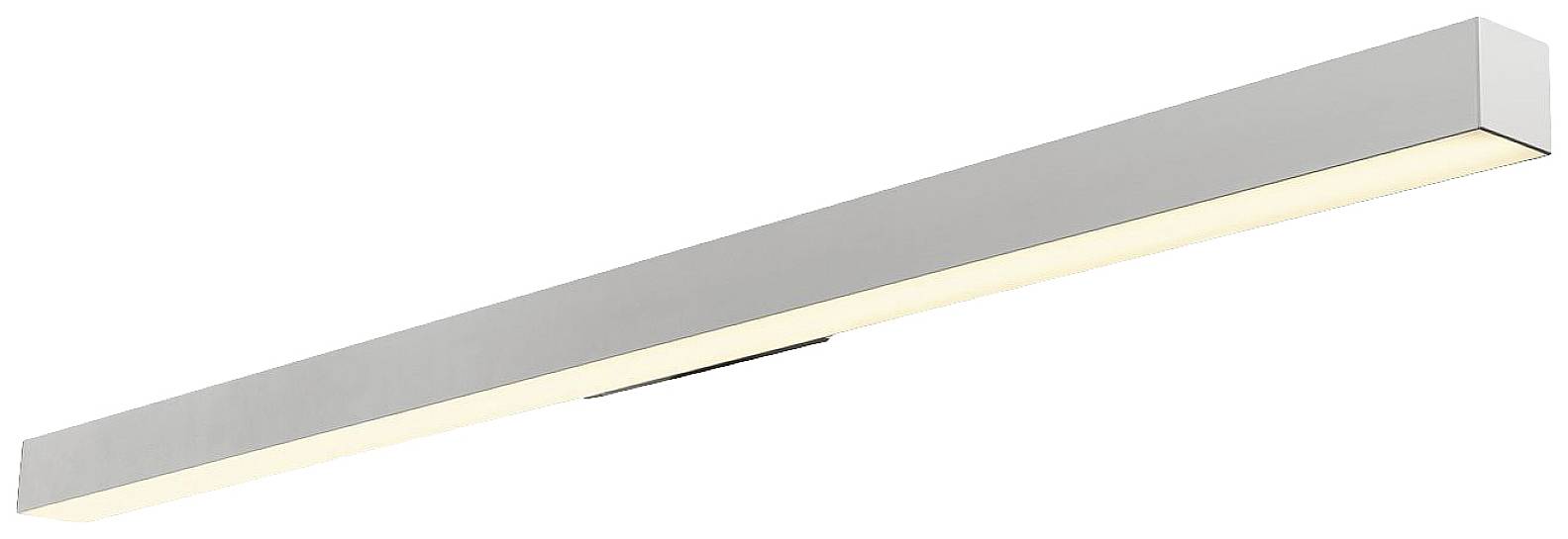 SLV Q-LINE ® 1000670 Wandleuchte LED fest eingebaut 45W Grau