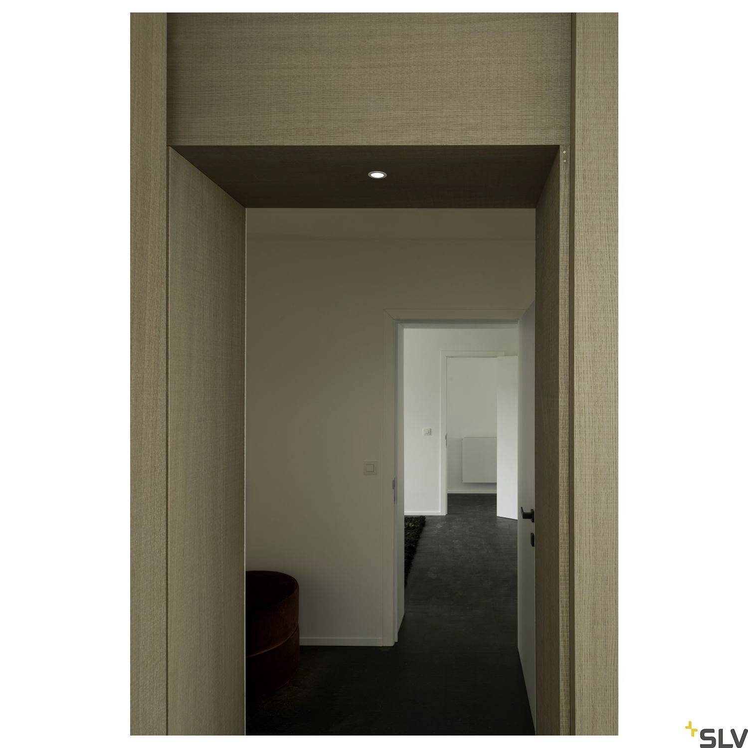 SLV HORN MINI 1000914 LED-Wandleuchte LED fest eingebaut Weiß