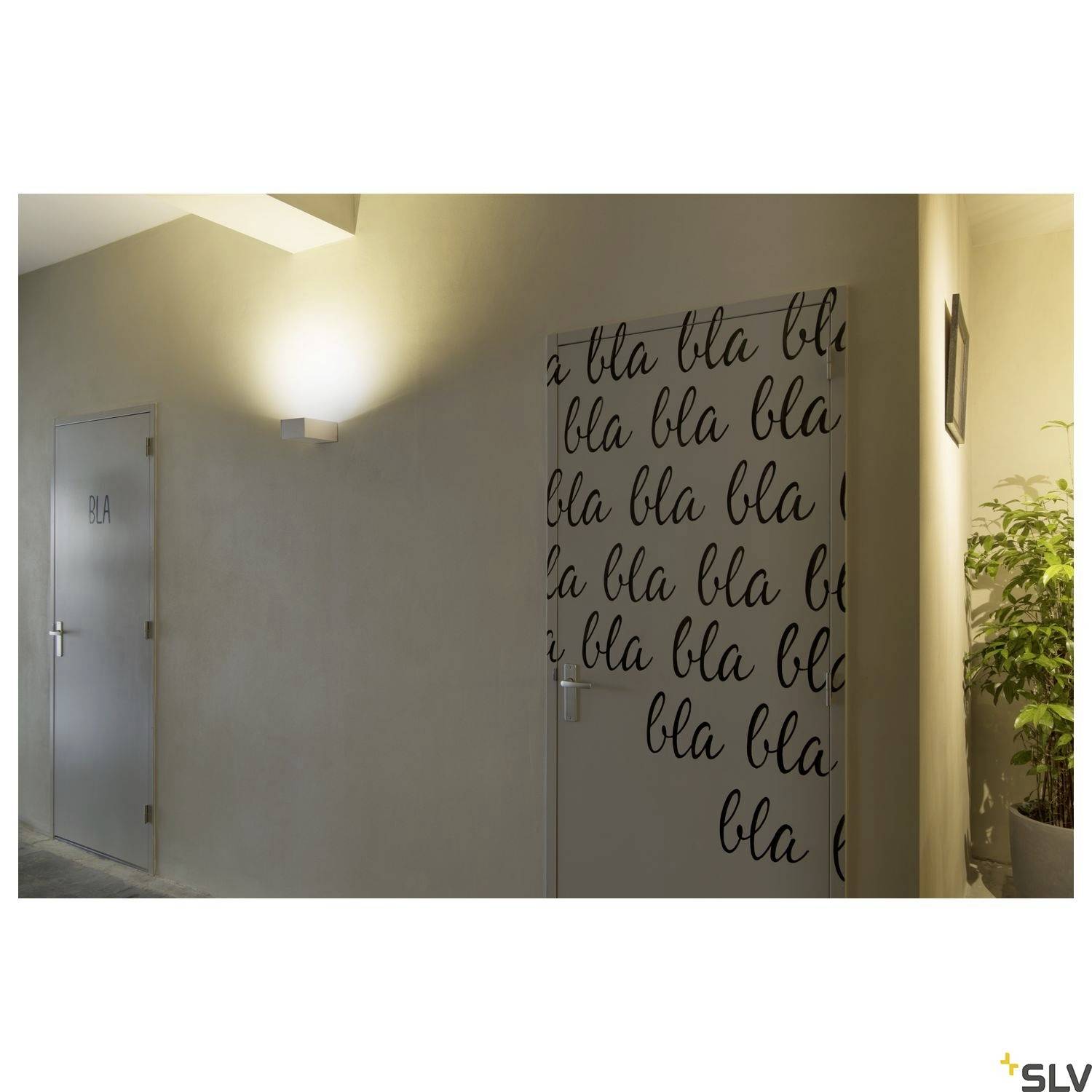 SLV SHELL 15 1000422 LED-Wandleuchte LED fest eingebaut 15W Weiß