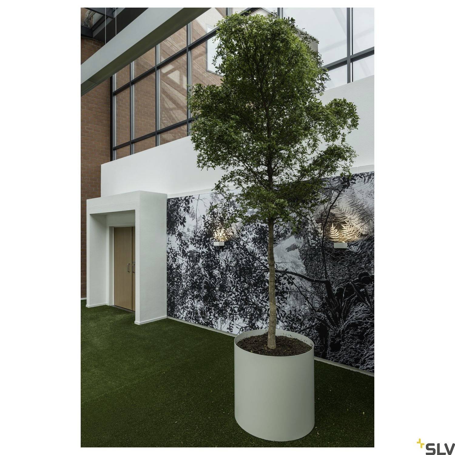 SLV SHELL 15 1000422 LED-Wandleuchte LED fest eingebaut 15W Weiß