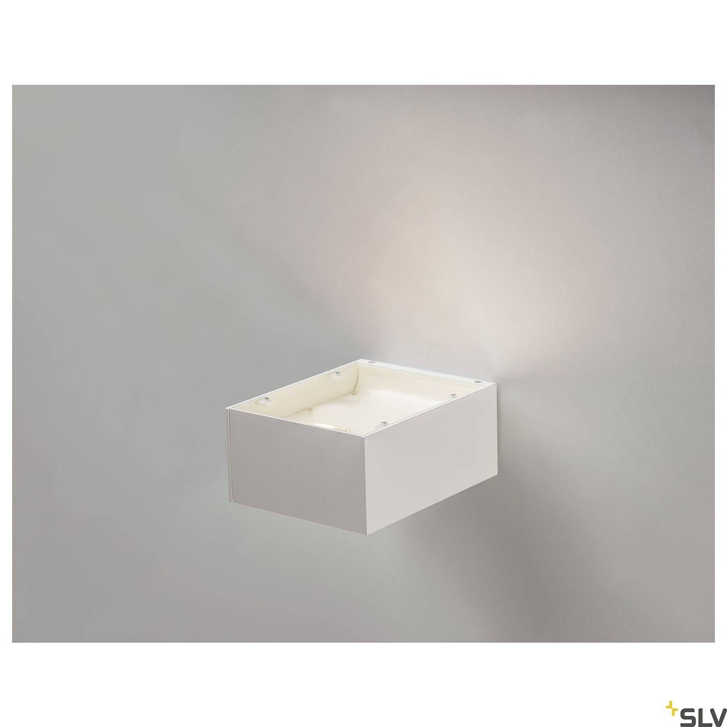 SLV SHELL 15 1000422 LED-Wandleuchte LED fest eingebaut 15W Weiß