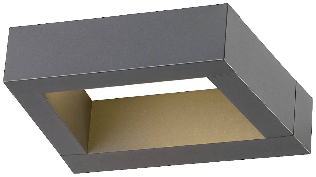 SLV BOOKAT 1005443 LED-Wandleuchte LED fest eingebaut 15W Anthrazit