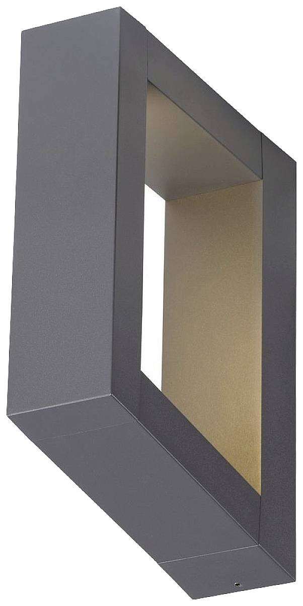 SLV BOOKAT 1005443 LED-Wandleuchte LED fest eingebaut 15W Anthrazit