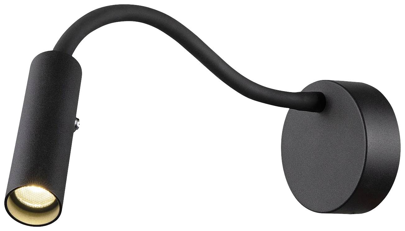 SLV KARPO GOOSE 1006162 LED-Wandleuchte LED fest eingebaut 5.8W Schwarz