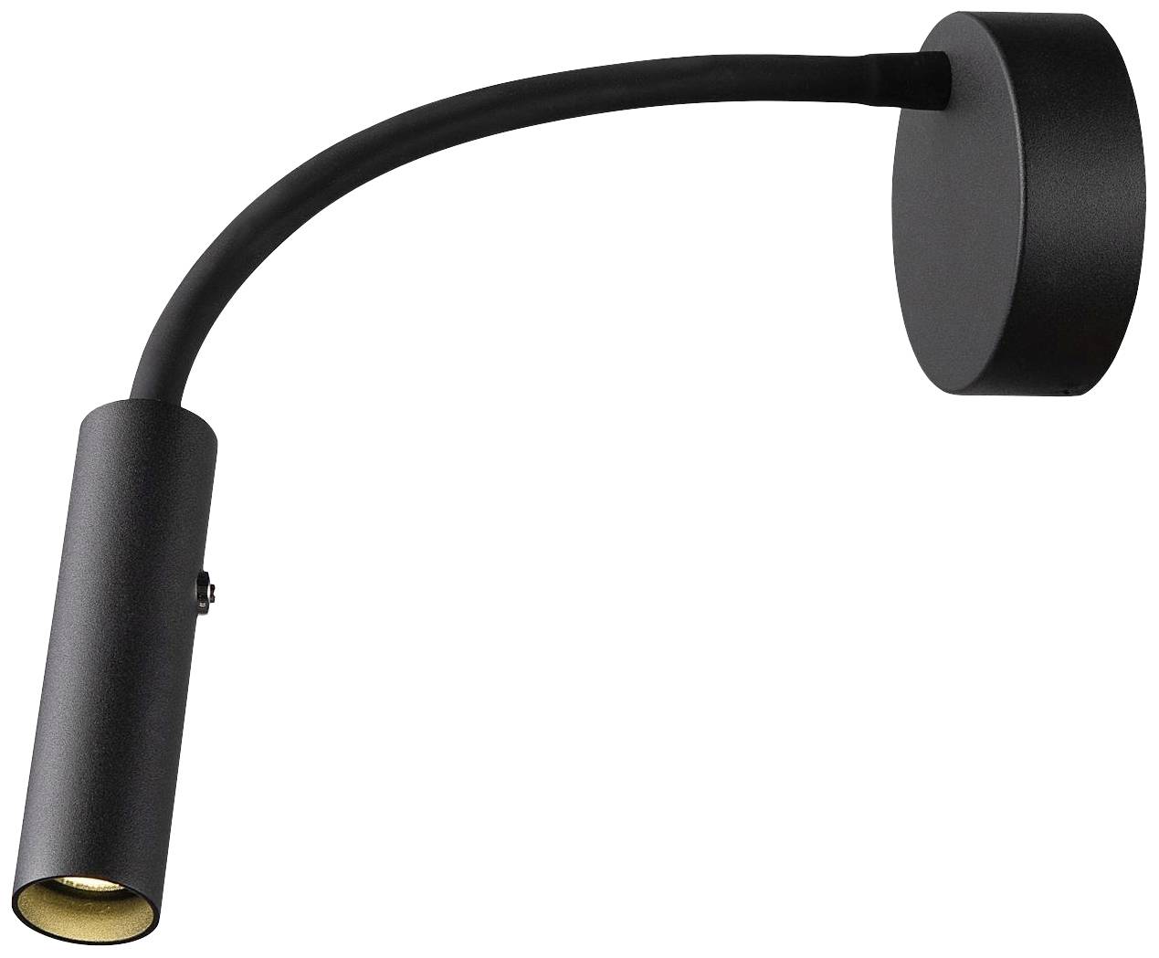 SLV KARPO GOOSE 1006162 LED-Wandleuchte LED fest eingebaut 5.8W Schwarz