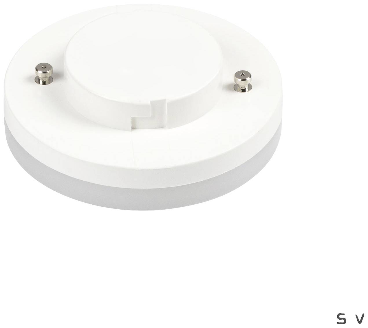 SLV 1005271 LED EEK G (A - G) GX53 Warmweiß (Ø x L) 75mm x 24mm 1St.