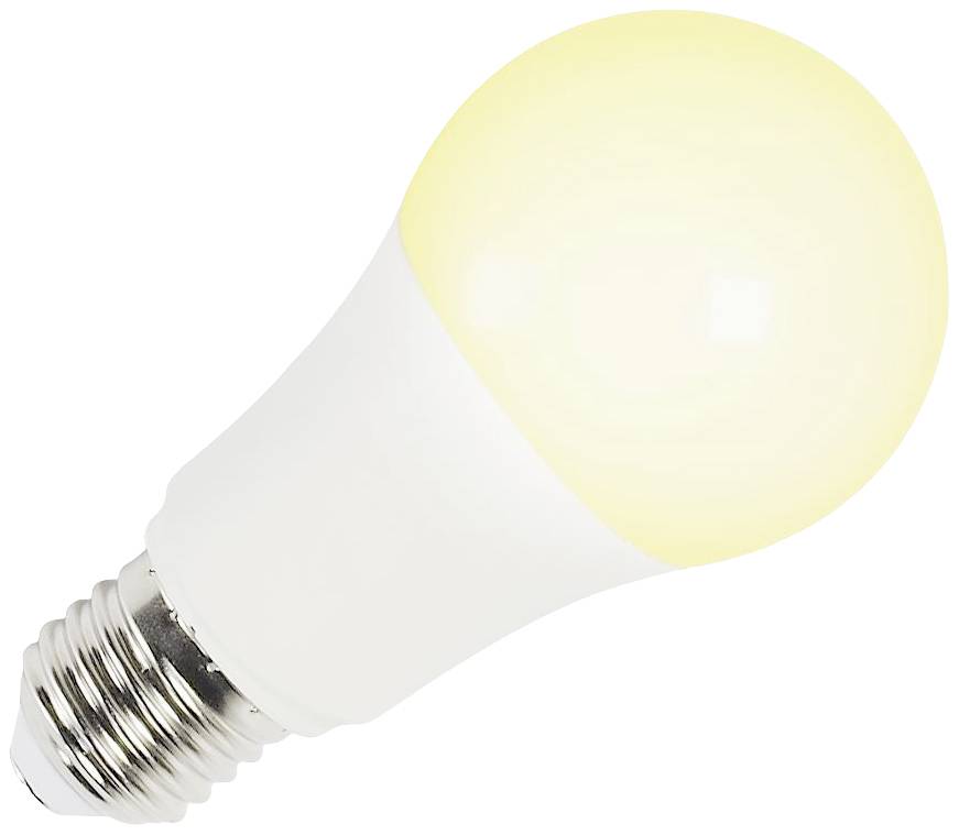 SLV 1005317 LED EEK F (A - G) E27 Glühlampenform Warmweiß bis Tageslichtweiß (Ø x L) 60mm x 110mm 1St.