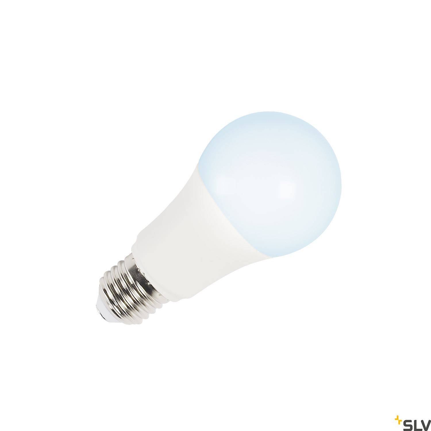 SLV 1005317 LED EEK F (A - G) E27 Glühlampenform Warmweiß bis Tageslichtweiß (Ø x L) 60mm x 110mm 1St.