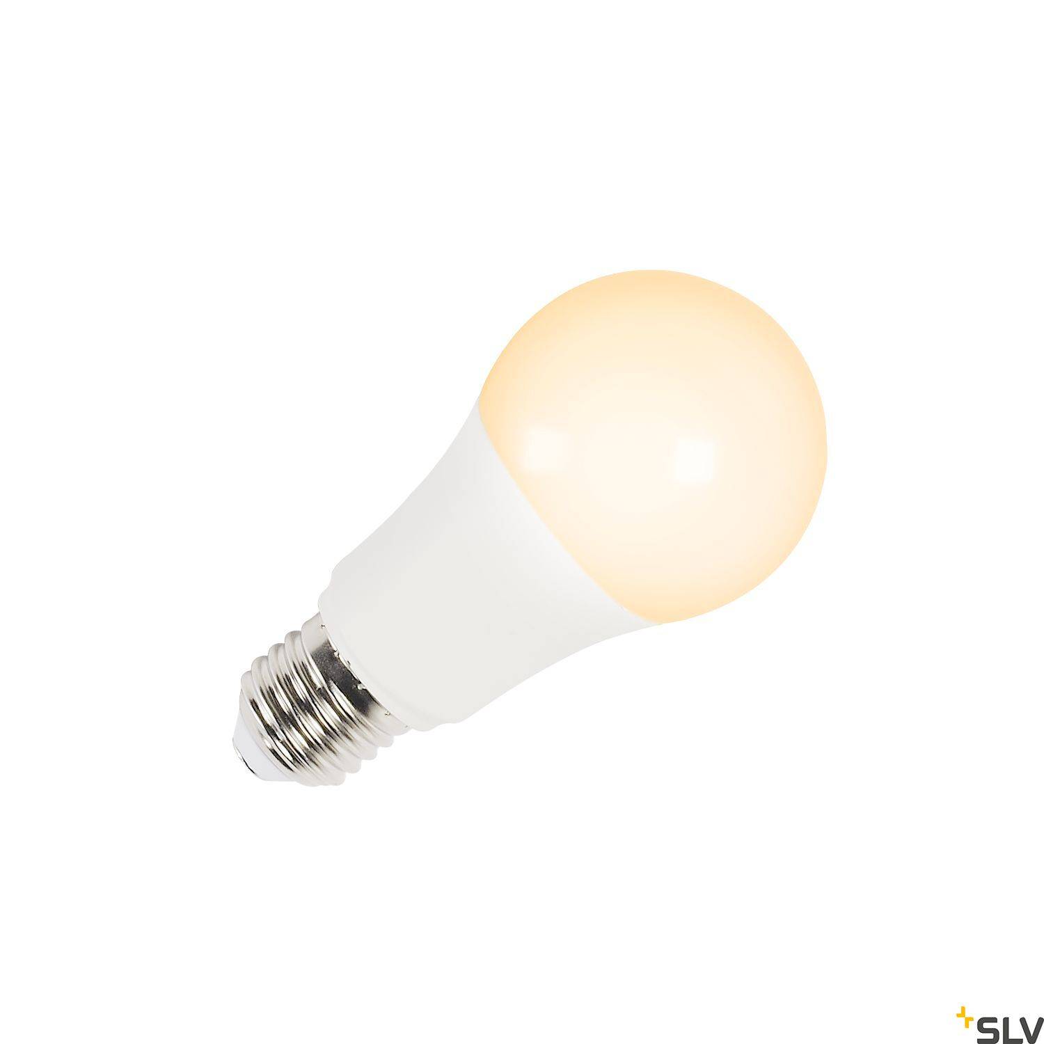 SLV 1005317 LED EEK F (A - G) E27 Glühlampenform Warmweiß bis Tageslichtweiß (Ø x L) 60mm x 110mm 1St.