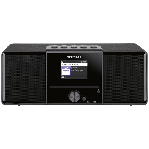 Telestar DIRA S 32i CD Internet CD-Radio DAB+, Internet, UKW CD, Bluetooth®, WLAN, USB, Internetradio Aufnahmefunktion, Inkl Telestar DIRA S 32i CD Internet CD-Radio DAB+, Internet, UKW CD, Bluetooth®, WLAN, USB, Internetradio Aufnahmefunktion, Inkl