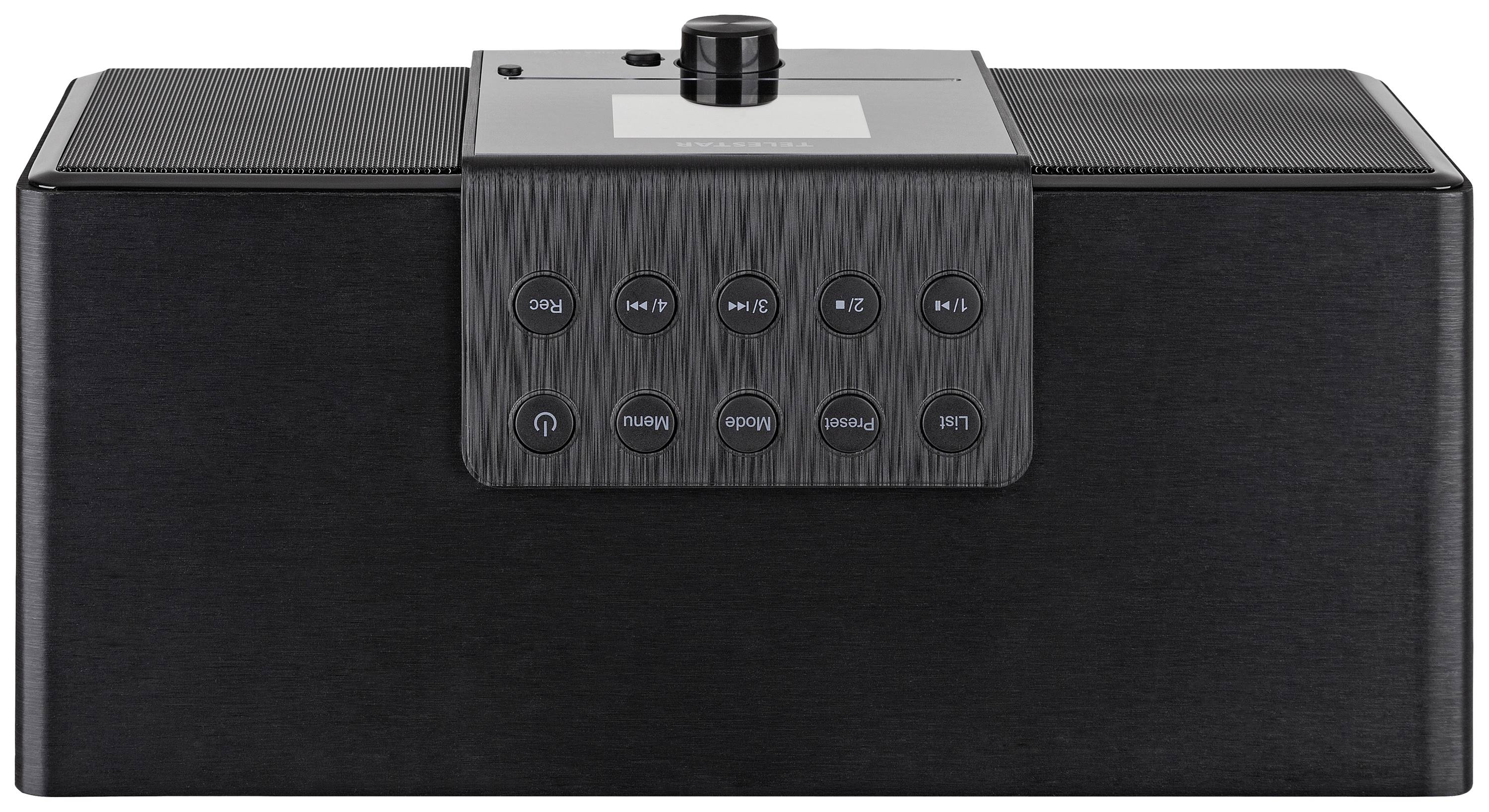 Telestar DIRA S 32i CD Internet CD-Radio DAB+, Internet, UKW CD, Bluetooth®, WLAN, USB, Internetradio Aufnahmefunktion, Inkl. Fernbedienung, Weckfun