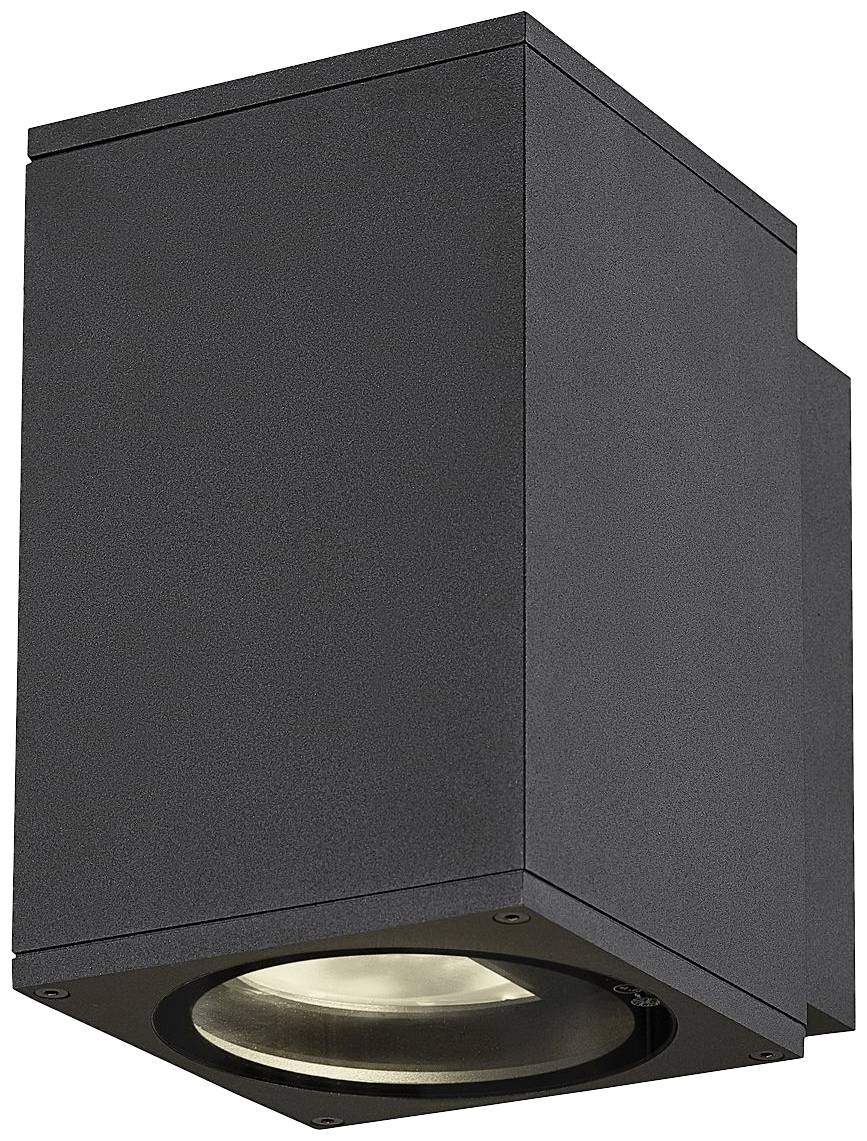 SLV ENOLA SQUARE M 1003417 LED-Außenwandleuchte LED fest eingebaut 10W Anthrazit