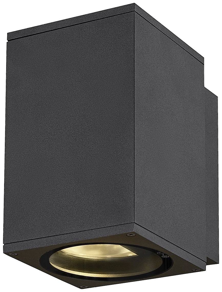 SLV ENOLA SQUARE M 1003417 LED-Außenwandleuchte LED fest eingebaut 10W Anthrazit