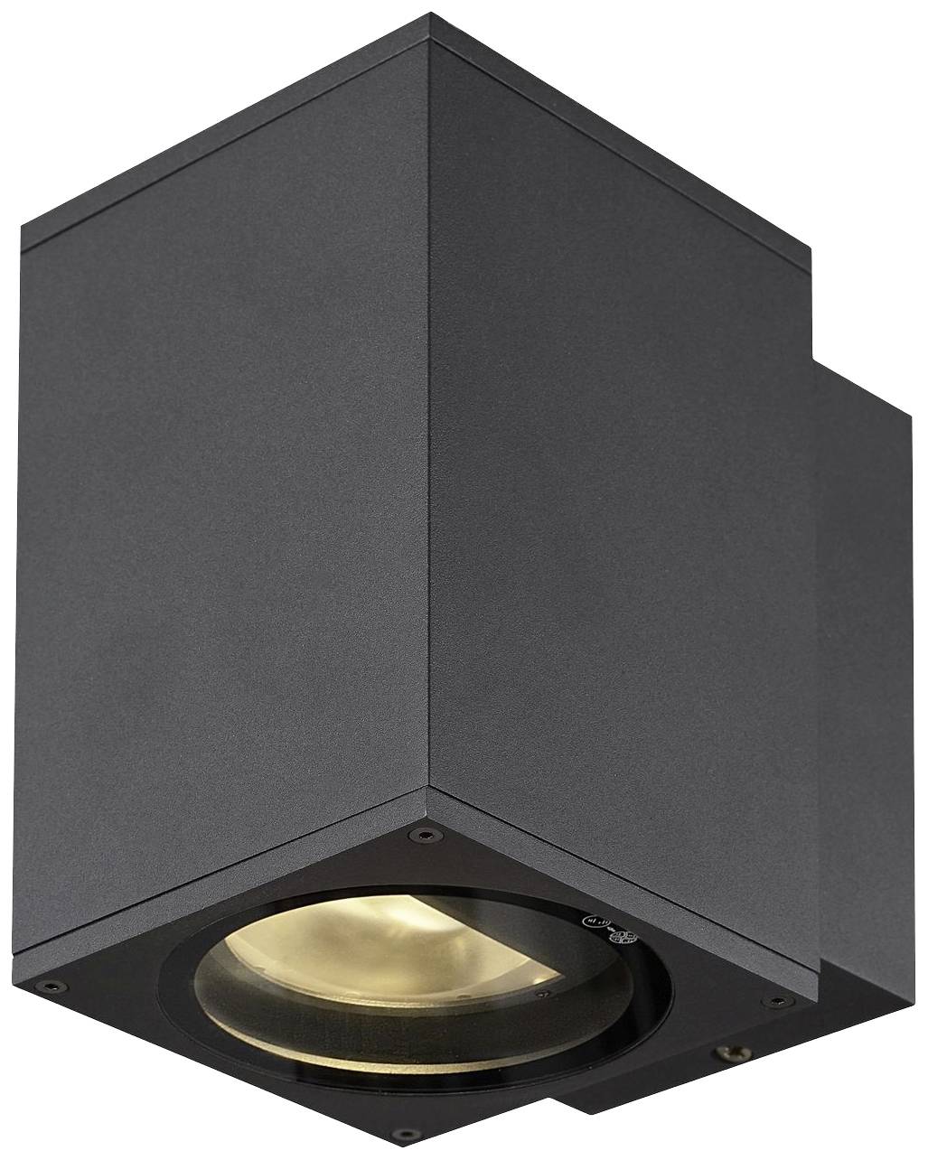 SLV ENOLA SQUARE M 1003417 LED-Außenwandleuchte LED fest eingebaut 10W Anthrazit