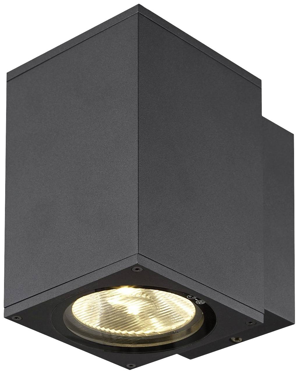 SLV ENOLA SQUARE M 1003417 LED-Außenwandleuchte LED fest eingebaut 10W Anthrazit
