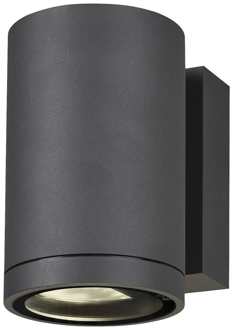 SLV ENOLA ROUND M 1003423 LED-Außenwandleuchte LED fest eingebaut 10W Anthrazit